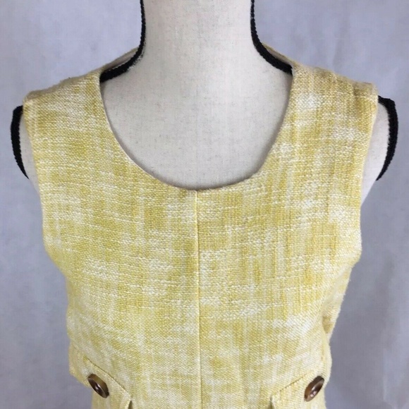 MICHAEL KORS Women’s Medium Yellow Knitted Dress - Picture 2 of 8